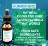 HUMIDIPURE Natural Food Grade Concentrate. 200 day+ Humidifier Treatment Additive*. Prevent Slimy, Crusty and Rusty Buildup. Keep Water Clean and Odor Free