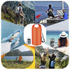 OMGear Waterproof Dry Bag Backpack Waterproof Phone Pouch 40L/30L/20L/10L/5L Floating Dry Sack For Kayaking Boating Sailing Canoeing Rafting Hiking Camping Outdoors Activities (Orange2, 5L)