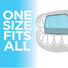 Dentist's Choice Dental Guard - Best Oral Appliance 4 Bruxism & Clenching - Nighttime moldable Front Tooth Custom Anti Teeth Grinding Night Protector - Professional Slim-fit Bruxing Mouth Bite Splint