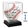 Baseball Display Case, Acrylic Baseball Case for Display, UV Protected Baseball Display Cube, Baseball Display Case for Memorabilia Baseball, Autographed Baseball Clear Display Case (1)