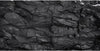 AWERT 48x24 inches Stone Aquarium Background Black Rock Fish Tank Background Rocky Terrarium Background Polyester Background
