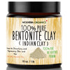 Molivera Organics Bentonite Clay for Detoxifying and Rejuvenating Skin and Hair, 16 oz.