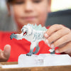 Schleich Eldrador Creatures Mythical Ice Tiger Action Figure - Featuring Ferocious and Fearsome Back Crystals, Durable Toy for Boys and Girls, Gift for Kids Age 7+