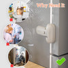 EUDEMON 1 Pack Updated Child Proof Refrigerator/Fridge/Freezer Door Lock Apply to Max 1