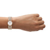 Kate Spade New York Women's Monroe Pearl Three-Hand Rose Gold-Tone Stainless Steel Bracelet Watch (Model: KSW1784)