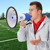 PYLE-PRO Portable Megaphone Speaker PA Bullhorn - Built-in Siren, 50W Adjustable Volume Control in 1200 Yard Range, Ideal for Any Outdoor Sports, Cheerleading Fans&Coaches or for Safety Drills-PMP50