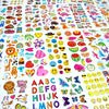 BEESTECH 24 Sheets 500 + Stickers for Kids, Toddlers 2,3,4 Years Old, Teacher Reward Stickers, Potty Training Stickers Bulk with Dinosaur Animal Traffic, Sticker Book Included