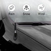 Ajxn 1 PC Car Truck Bullet Antenna, Automobile Antenna Mast, Suitable for GM Chevy Silverado 1500 3500 HD Avalanche GMC Sierra 1500 3500 Denali Heavy Duty Pickup Trucks Accessories (Silver)