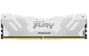 Kingston FURY Renegade White 32GB (2x16GB) 6000MT/s CL32 DDR5 DIMM | Overclocking | Intel XMP 3.0 | Kit of 2 | KF560C32RWK2-32