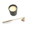 LDAOS Candle Snuffer, Candle Snuffers Wick Snuffer Candle Accessory, Extinguish Candle Flame Safely with Long Handle Putting Out Fire (Gold Candle Snuffer)