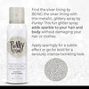 Punky Temporary Hair and Body Glitter Color Spray, Travel Spray, Lightweight, Adds Sparkly Shimmery Glow, Perfect to use On Hair, Skin, or Clothing, 3.5 oz - SILVER