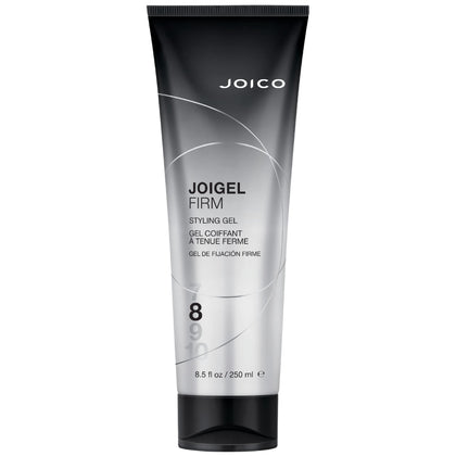 Joico JoiGel Firm Styling Gel | For Most Hair Types | Add Body and Volume | Lock In Moisture & Boost Shine | Thermal Heat & Humidity Protection | Protect Against Pollution | 8.5 Fl Oz