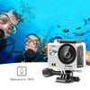 AKASO EK7000 4K30FPS 20MP Action Camera Ultra HD Underwater Camera 170 Degree Wide Angle 98FT Waterproof Camera Support External Microphone Silver