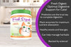 In Clover Fresh Digest Daily Digestive Aid and Immune Support Supplement for Cats, Natural Prebiotic and Enzyme Powder for Healthy Stools, Hairball Control, Stop Litterbox Odor, Works Fast 100g/3.5oz