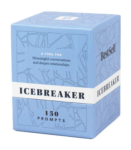 BestSelf Icebreaker Deck - Engaging Icebreaker Game with 150 Conversation Starters, Quality Conversation Cards