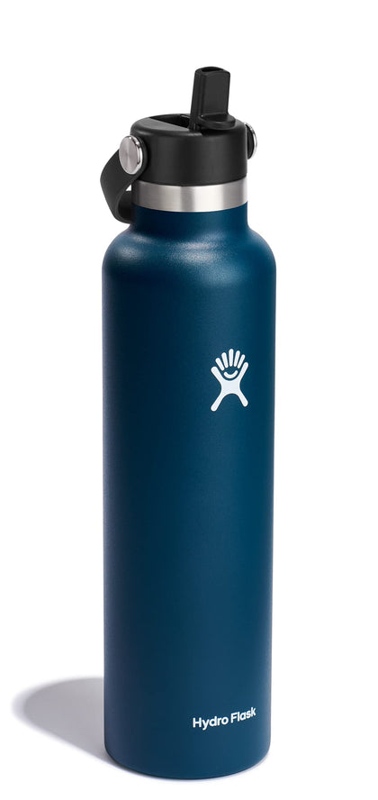 Hydro Flask 24 Oz Standard Flex Straw Cap Indigo