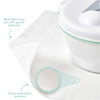 Frida Baby Potty Mess Mats | Disposable, Super-Absorbent Floor Pads for Easy Cleanup