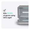 PhoneSoap Basic Cell Phone UV Light Sanitizer Box | Patented and Clinically Proven 360 Degree UV Light Sanitizer | (Black)