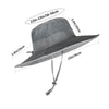 Sun Hats for Men Women Fishing Hat UPF 50+ Breathable Wide Brim Summer UV Protection Hat