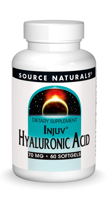 Source Naturals Hyaluronic Acid Injuv 70mg - 60 Softgels