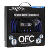 Skar Audio 1/0 Gauge OFC Complete Amplifier Installation Wiring Kit, SKAR0ANL-OFC