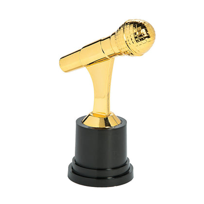 Fun Express Bulk Microphone Trophy (set of 12 awards)