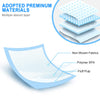 Zdolmy Baby Disposable Changing Pad, 20Pack Soft Waterproof Mat, Portable Diaper Changing Table & Mat, Leak-Proof Breathable Underpads Mattress Play Pad Sheet Protector(13'' 18'')