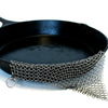 The Ringer - The Original Stainless Steel Cast Iron Cleaner, Patented XL 8x6 Inch Design