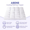 ABENE Mattress Topper for Back Pain Relief, Extra Thick Mattress Pad Pillowtop, Soft Mattress Protector Cover with 8