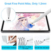 Stylus Pen for iPad(2022-2018) with Palm Rejection, FOJOJO Active Pencil Compatible with Apple iPad 10th/9th/8th/7th/6th Gen, iPad Air 5th/4th/3rd Gen,iPad Pro 11 & 12.9 inch, iPad Mini 6th/5th Gen
