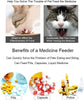 QIYADIN Cat Pill Shooter Pet Piller Gun Dog Pill Shooter Cat Tablet Soft Tip Syringe Pet Medical Feeding Dispenser Tool for Small Animal