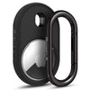 Caseology Vault Compatible with Apple AirTag Case for AirTag Keychain Holder (2021) - Matte Black