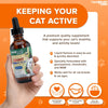 LIQUIDHEALTH 2.3 Oz Liquid Cat Glucosamine Joint Purr-Fection - Hip and Joint Support, Chondroitin Feline Droppers - Senior Older Cats, Kittens