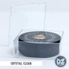 Display Zone Hockey Puck Case, Crystal Clear Puck Holder - Fits Official Size Hockey Puck