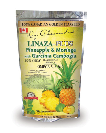 Liz A. Linaza Plus with Pineapple, Moringa & Garcinia Cambogia -16oz