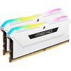 Corsair VENGEANCE RGB PRO SL DDR4 32GB (2x16GB) 3600MHz CL18 Intel XMP 2.0 AMD Ryzen iCUE Compatible Computer Memory - White (CMH32GX4M2D3600C18W)