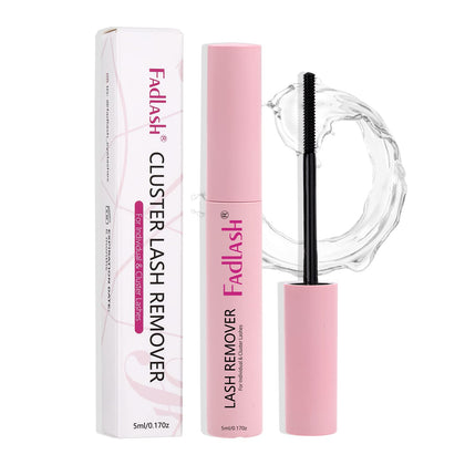 Cluster Lash Glue Remover 5 ML Lash Remover for Cluster Lashes Soothing Oil Lash Glue Remover Mascara Wand Eyelash Extension Remover Self Use at Home