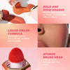YOUNG VISION Liquid Cheek Blush -Soft Cream Rouge/Blusher Makeup, Buildable Gel-Cream Formula, Long-Wearing, Dewy Finish