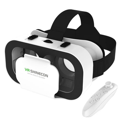 VR Headset for Cellphone, Virtual Reality 3D Glasses Headset Helmets, Compatible 4.7-6.5 inch iPhone or Android with Controller, for for Kids & Adults