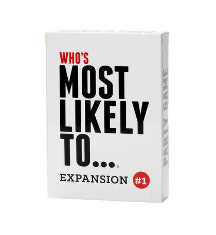 DSS Games Who's Most Likely to [A Party Game] Expansion Pack 1 with New NSFW Cards to Roast Your Friends
