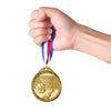 Abaokai 12 Pieces Gold Basketball Medals Set, Metal Medals for Kids Sports Basketball Games and Prizes Awards, Party Favors, 2 Inches