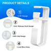 2PCS CPAP Hose Hanger for Bed with Stable Anti-Skid Function CPAP Hose Holder and CPAP Mask Holder Combined into One Prevents CPAP Tube Leaks and Hoses Tangled Together You to Sleep Better