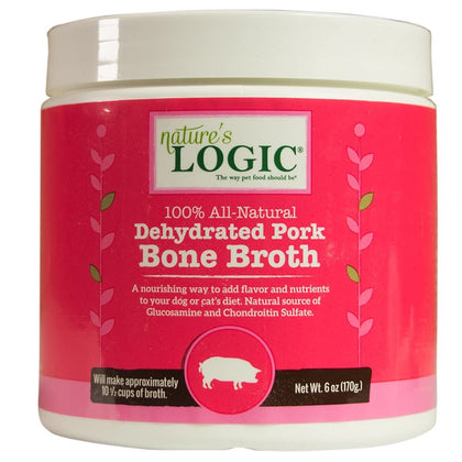 Nature's Logic Dehydrated Pork Bone Broth, 6oz