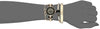 Anne Klein Women's AK/3286BKST Premium Crystal Accented Gold-Tone and Black Watch and Bracelet Set