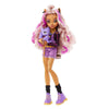 Monster High Clawdeen Wolf Fashion Doll with Purple Streaked Hair, Signature Look, Accessories & Pet Dog Medium