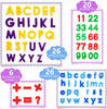 Magnetic Letters and Numbers Toy Set: Strong Magnetic 78 PCS Colorful Alphabet Magnets for Toddlers - Educational ABC 123 Fridge Magnets