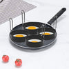4 Pack Stainless Steel Eggs Maker Non Stick Round Egg Cooker for Cooking Cooking Rings Shaper for Frying Pancake Sandwiches Metal Handle Household Kitchen Breakfast Tool Egg Shaper