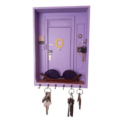 Key Holder?Friends TV Show Merchandise Cute Key Holder for Wall, Entryway, Bathroom, Living Room and Office