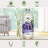 Lavender Fragrance Reed Diffuser Refill 17 Fl Oz - 500ml - Lavanda Refill - Wardrobe Freshener - Home Fragrance Oil - Air Freshener - Aromatherapy - Essential Lavender Oil Diffuser - Diffuser Refill