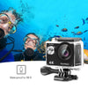 AKASO EK7000 4K30FPS 20MP Action Camera Ultra HD Underwater Camera 170 Degree Wide Angle 98FT Waterproof Camera Support External Microphone